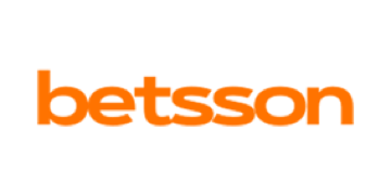 Logotipo da Betsson, na posição 15 entre as melhores casas de apostas esportivas do Brasil